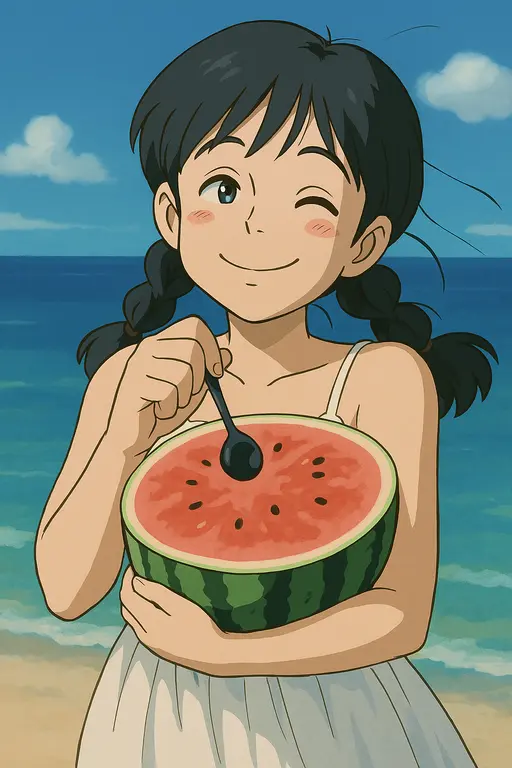 Ghibli style artwork 1