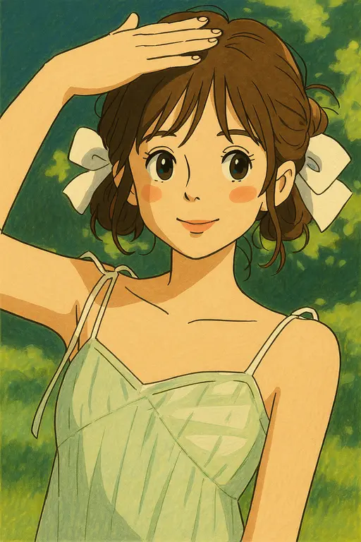Ghibli style artwork 5