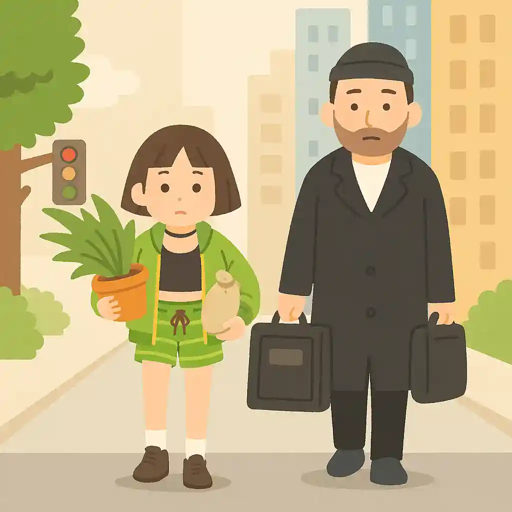 Irasutoya Illustration Style example